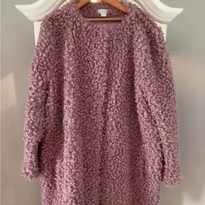 Sundance Pink Boucle Coat